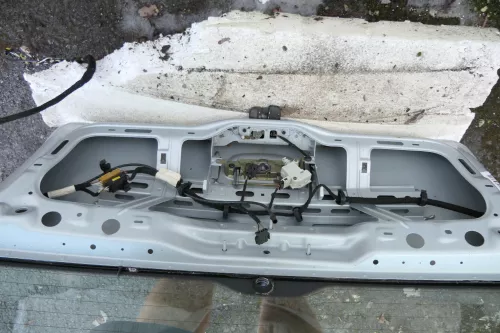 VW Polo 9N Fun Heckklappe Kofferraumklappe Klappe hinten silber LA7W reflexsilbe (127428)