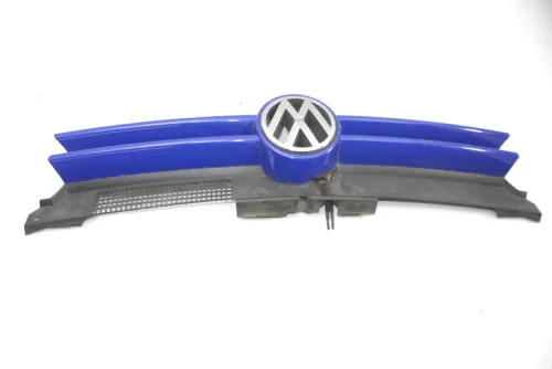VW Golf 4 Grill Kühlergrill VW Zeichen Logo blau LA5C (127559)