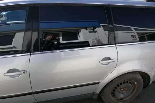 VW Passat 3B 3BG Kombi Variant Tür hinten links silber LA7W reflexsilber