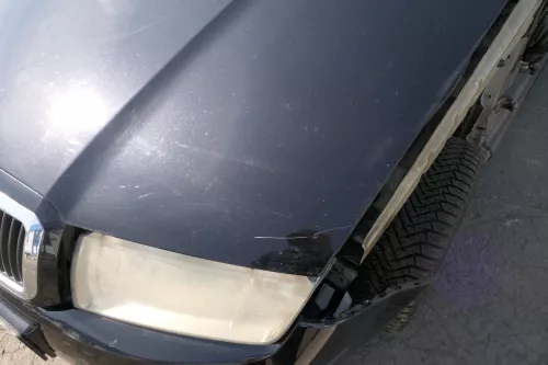 Skoda Fabia 6Y Motorhaube KLappe vorne schwarz LF9R  OHNE Grill (127775)