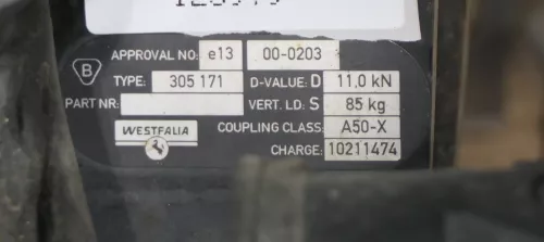 Audi A6 4B feste starr starre star Anhängerkupplung Kabelbaum Westfalia 305 171 (127850)