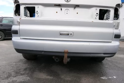 VW Sharan 7M Stoßstange hinten Heckstoßstange silber ab Bj. 2000