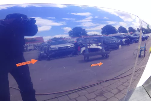 Audi A3 8L Motorhaube Frontklappe Haube blau LY5K auch für Facelift (127948)