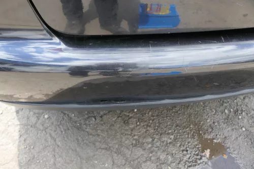 VW Touran 1T Stoßstange hinten Heckstoßstange Stoßfänger schwarz LC9Z meta (127966)