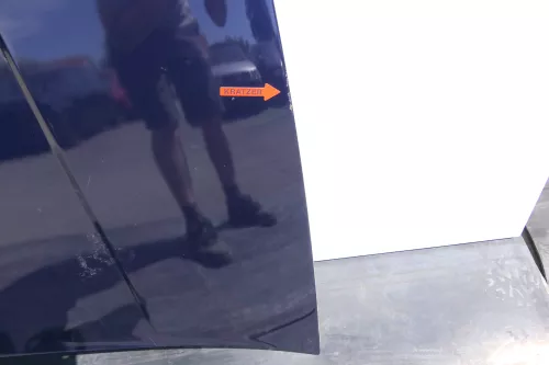 VW Golf 4 Motorhaube Haube Klappe vorne blau LB5N indigoblau 128246 (128246)