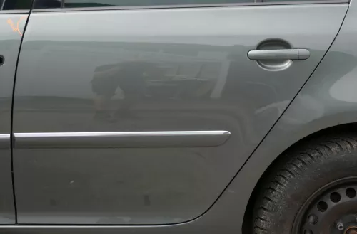 VW Golf 5 V 1K Tür nur das Türblatt hinten links 4/5-Türer grau grün LA6Q