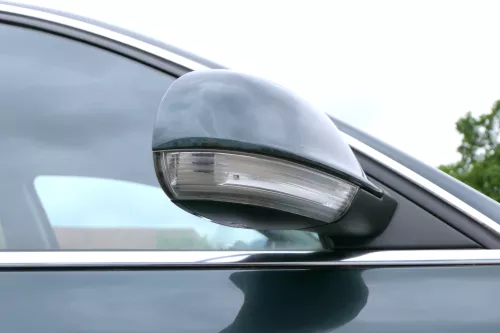 VW Passat 3BG elektrischer Spiegel Außenspiegel rechts grün LD6S Blinker (128496)