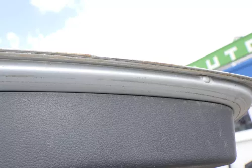 VW Golf 5 V Heckklappe hinten Kofferraumklappe mit Scheibe silber grau LA7W re (128517)