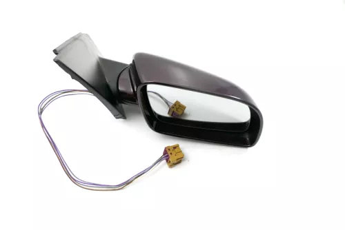 VW Polo 9N 9N3 elektrischer Spiegel Außenspiegel rechts vorne Dunkel Lila LC3W