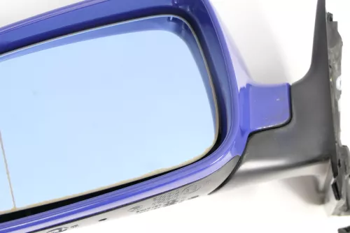 Audi A3 8L elektrischer Spiegel Außenspiegel links mit Glas Blau L5YM (128630)