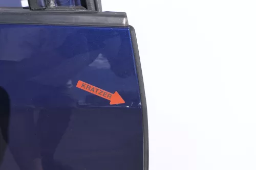 VW Touran 1T 1T3 Tür vorne rechts Beifahrertür blau LB5N indigoblau (128715)