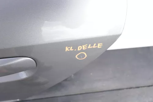 Audi A4 B6 8E Türblatt Tür hinten links grau LY7Q Kombi Avant (128733)