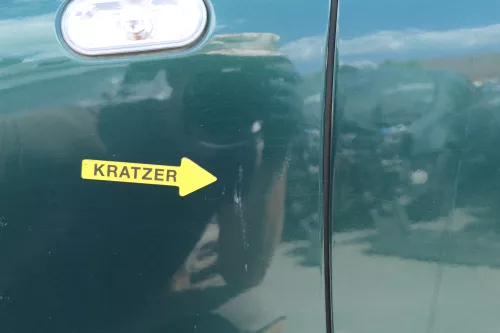 VW Sharan Kotflügel links vorne grün LC6M 2000-2009 Facelift (128773)