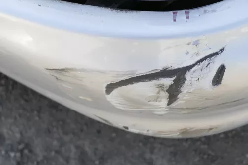 VW Sharan 7M Stoßstange Frontstoßstange vorne silber LB7Z Nebelscheinwerfer (128785)