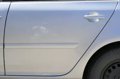 VW Golf 5 V 1K Tür nur Türblatt hinten links 4/5-Türer silber grau LA7W reflexsi