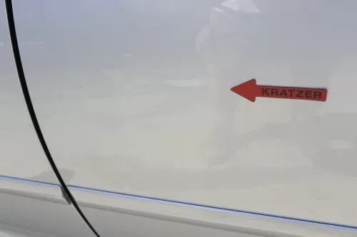 VW Golf 5 V 1K Tür nur Türblatt hinten links 4/5-Türer silber grau LA7W reflexsi (128805)