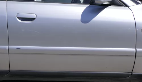 Audi A4 B5 Tür nur Türblatt vorne rechts silber LY7W - Facelift