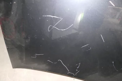 Audi A4 B6 8E Motorhaube Haube Klappe schwarz LZ9W + Grill ebonyschwarz KRATZER (128913)