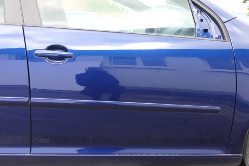 VW Golf 5 V 1K Tür vorn rechts Beifahrertür 4/5-Türer blau LD5Q nur TÜRBLATT