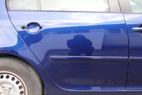 VW Golf 5 V 1K Tür nur Türblatt hinten rechts 4/5-Türer blau LD5Q