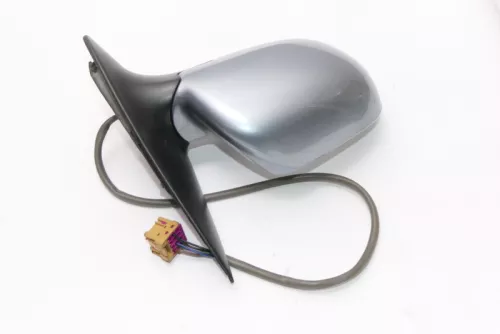 Skoda Fabia 6Y elektrisch Spiegel Außenspiegel rechts grau blau LF7U Glas