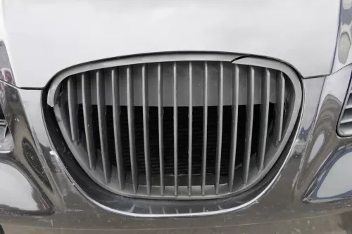 Seat Ibiza 6L Stoßstange Frontstoßstange vorne schwarz LC9Z bis ca.Anfang 2006 c (129507)