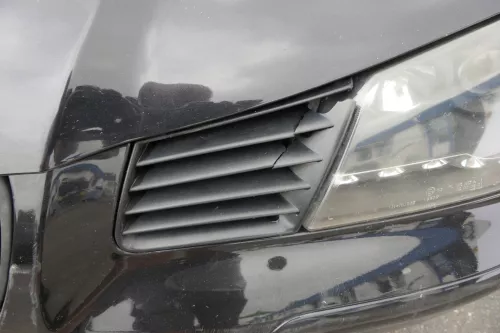 Seat Ibiza 6L Stoßstange Frontstoßstange vorne schwarz LC9Z bis ca.Anfang 2006 c (129507)