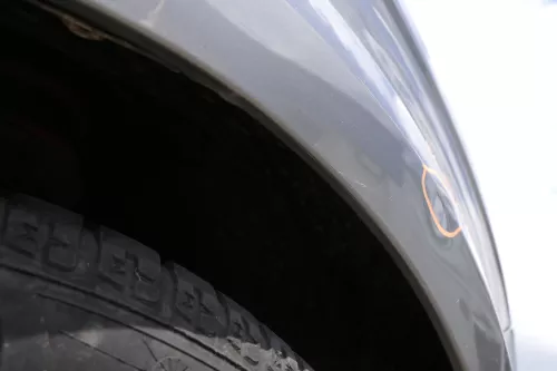 Seat Altea 5P Kotflügel vorne rechts grau LS7U schattengrau (129583)