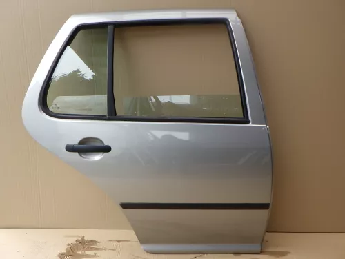 VW Golf 4 Limousine Tür hinten rechts grau blau LD7V summerblue (KEINkombi)