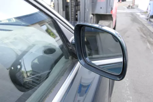 VW Passat 3B 3BG elektrischer Spiegel Außenspiegel rechts mit Glas grün LB6W pin (129680)