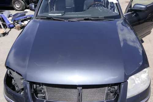 VW Passat 3BG Motorhaube Klappe vorne vorn Haube grau LC7V blue anthrazit