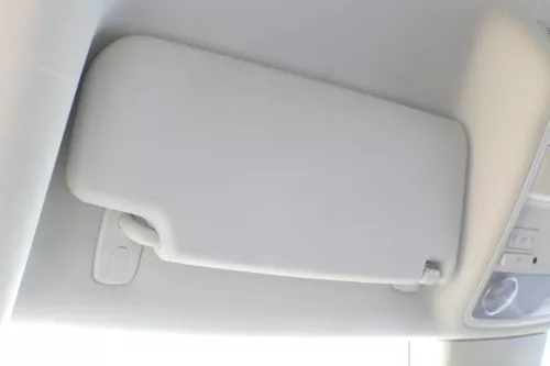 VW Passat 3C B7 Sonnenblende weiß St. Tropez links 1K0857551N (129933)