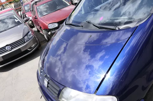 VW Sharan 7M Alhambra Motorhaube Klappe Haube vorne blau LB5N bis ca.Ende1999 (129977)