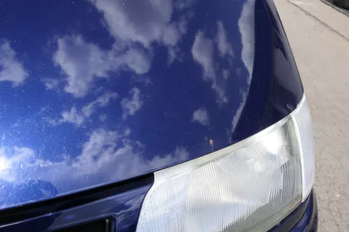 VW Sharan 7M Alhambra Motorhaube Klappe Haube vorne blau LB5N bis ca.Ende1999 (129977)