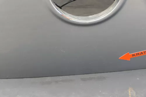 VW Passat 3C Limousine Stufenheck Heckklappe Klappe grau LA7T OHNE Anbauteile (130001A)