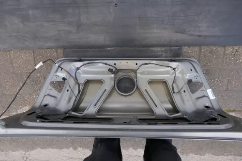 VW Passat 3C Limousine Stufenheck Heckklappe Klappe grau LA7T OHNE Anbauteile (130001A)