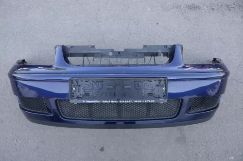 VW Polo 6N2 Stoßstange vorne Frontstoßstange Stoßfänger blau LB5N indigoblau