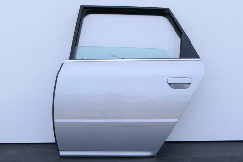 Audi A6 4B C5 Tür Türblatt hinten links grau silber LY7W