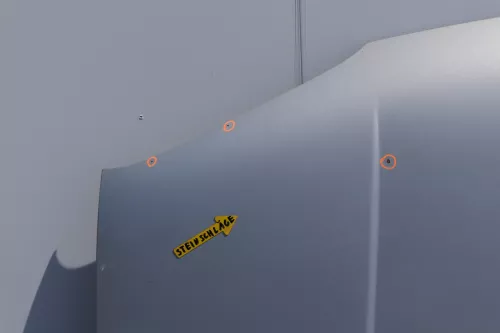 VW Golf 4 Motorhaube Haube Klappe vorne silber grau LB7Z satinsilber silb (130057)