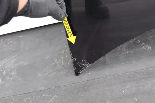 Audi A6 4B Motorhaube Klappe vorn Facelift (ab. Mitte 2002) blau lila LZ5L (130075)