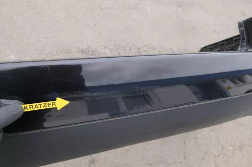 VW Passat 3BG Kombi Stoßstange hinten Heckstoßstange Stoßfäng schwarz LC9Z metal (130089)