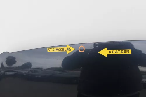 VW Passat 3C Motorhaube Klappe vorne vorn Haube grau blau LC5F (130091)