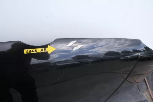 VW Golf 4 Motorhaube Haube Klappe vorne schwarz LC9Z metallic (130102)