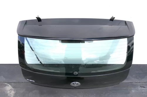 VW Fox 5Z Heckklappe Kofferraumklappe Klappe hinten mit Scheibe schwarz L041 (130111)