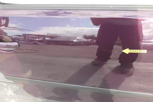 VW Polo 9N 9N3 Tür vorne rechts Beifahrertür rot braun LC3W 2/3-Türer (130113)