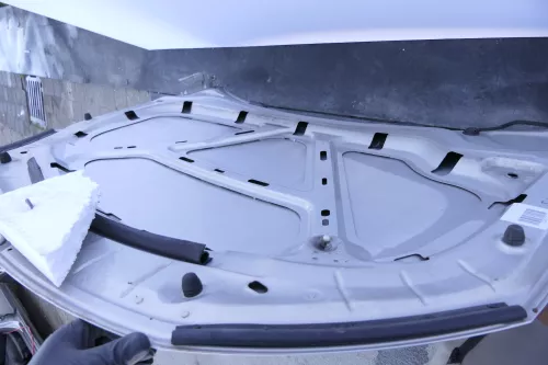 VW Golf 6 5K auch Cabrio Motorhaube Haube Klappe vorne grau stonegrey LR7Z (130137)