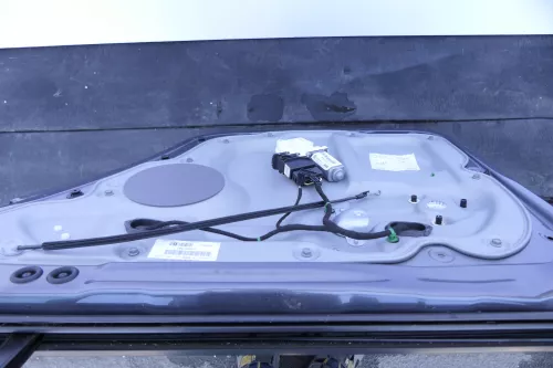 VW Touran 1T 1T3 Tür hinten rechts grau LD7X und  Scheibe Platinum grey (130147)