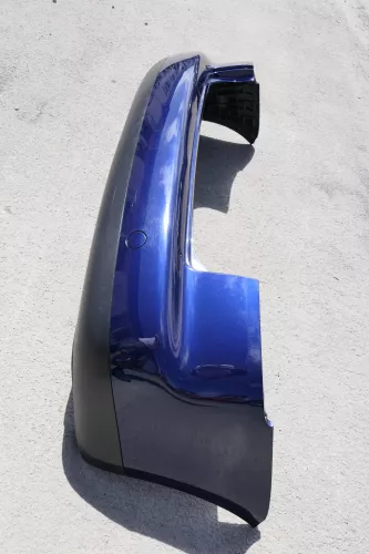 VW Touran 1T Stoßstange hinten Heckstoßstange Stoßfänger blau LB5N indigoblau (130166)