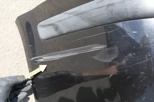 VW Golf 4 Stoßstange vorne Stoßfänger vorn vorne schwarz LC9Z metallic (130169)