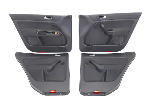 VW Golf Plus 5M 4x Türverkleidung Verkleidung Tür vorn hinten links anthrazit 88